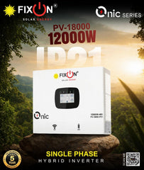 FIXON onic Series 12KW Hybrid Inverter | Single Phase IP21