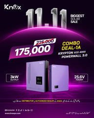 Combo Deal-1A Krypton Eco 3000 Powerwall 3.0