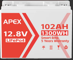 Apex Lithium 12V 102AH