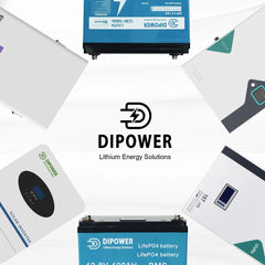 DIPOWER 2.56kWh Wall-Mounted Lithium Battery