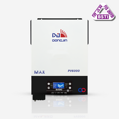 DJDC PV6000 DUAL HYBRID SOLAR INVERTER 5.5KW With MPPT Solar Charge Controller
