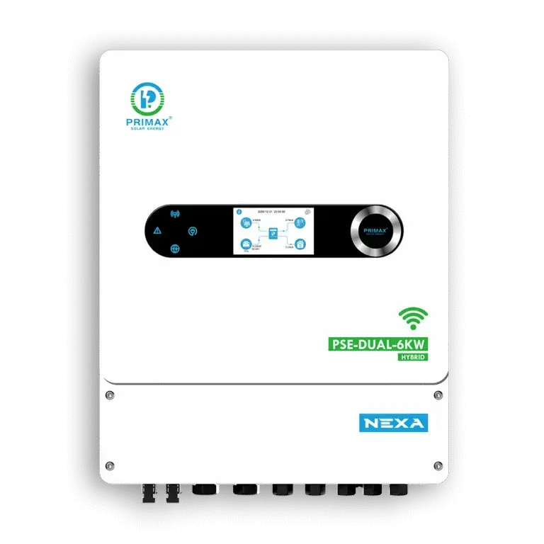 PRIMAX NEXA PSE - DUAL - 6KW – HYBRID SOLAR INVERTER - The Saver Hub