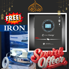 Green Energy REX 11.0KW Hybrid Solar Inverter – PV15000 | Built-in WiFi, Lithium Battery Port, Dual Output