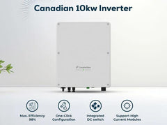 CanadianSolar 10kW Three-Phase On-Grid Solar Inverter | Dual MPPT | IP66