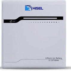 Hisel Wall Mounted LiFePO4 Battery 51.2V 100Ah Battery