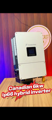 CanadianSolar 6KW Single Phase IP66 Hybrid Solar Inverter With PV 9600W